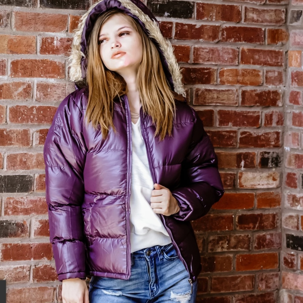 Host Pick 12/16!  Gorgeous PURPLE PUFFER JACKET